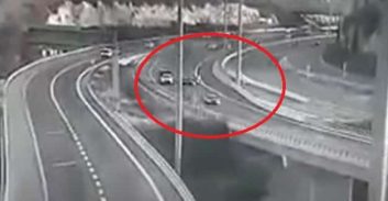 פוסטה TV: הסרטון שהביא להרשעת נהג שסטה מנתיבו בכביש 6 ופגע ברוכבי אופנוע