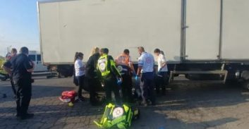 הסדר טיעון לנהג משאית שדרס למוות שומר במפעל