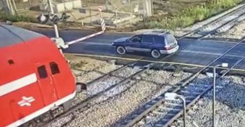 נהג פרץ מחסום ונהרג מפגיעת רכבת ליד קיבוץ שפיים