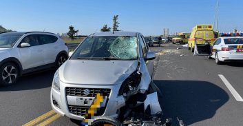 כביש 461: נתין זר נהרג בתאונה על אופניים חשמליים