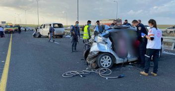 כביש 6: הרוגה ועשרה פצועים בתאונה