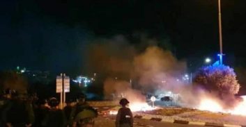 בסמת טבעון: מסע ההלוויה הפך להפגנה אלימה נגד המשטרה