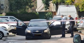 רחובות: נעצר בעל רכב שנורה מאחר שסירב לשתף פעולה עם המשטרה