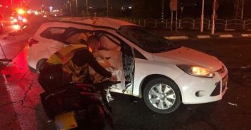הרוג ושני פצועים בתאונה בין רכב לאופנוע בצומת צריפין