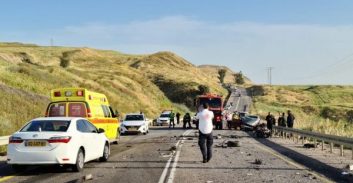 נהג רכב פרטי נהרג בתאונה עם משאית בכביש 90