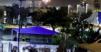 זיקוקים וירי בערב יום השואה בלוד