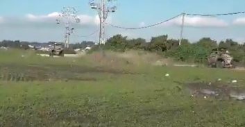 מושבניק הותקף ונדרס כשניסה לצלם טרקטורונים שפלשו לשטחו