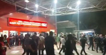 ביה"ח אסף הרופא: המשטרה ויס"מ פיזרו מתפרעים באמצעות רימוני הלם