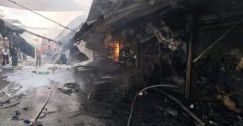 מוכר למשטרה מטבריה נאשם בהצתת חנויות בשוק העירוני