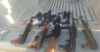 סוכלה הברחה של 21 כלי נשק מגבול ירדן