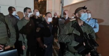 ביקור המפכ"ל במבצע חיפושים בטירה הסתיים ללא מעצרים וללא תפיסת נשק