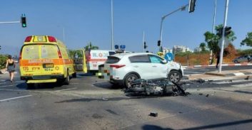 אישום: נהגה ברמזור אדום ופגעה למוות ברוכב אופנוע