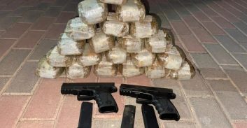 סוכלה הברחת אקדחים וסמים בגבול הלבנון