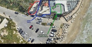 הקרחאנה של עיריית נתניה בחוף בלו ביי