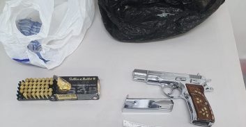 אישום: תושב ג'לג'וליה הורה לבנו להודות במקומו בהחזקת אקדח