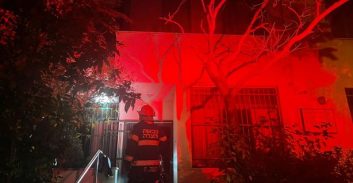 בניין המועצה המקומית נוה שלום הוצת על ידי אלמונים