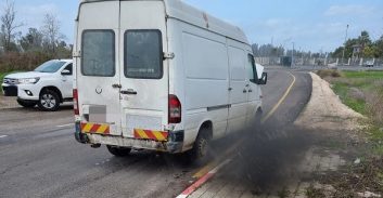 אכיפה בחדרה: המשרד להגנת הסביבה הוריד מהכביש 34 כלי רכב מזהמים
