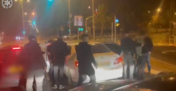 פוסטה TV: צפו במעצר של חוליית גנבי רכב באשקלון