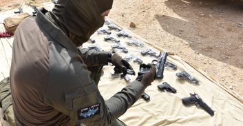 המשטרה וצה"ל סיכלו הברחת 37 כלי נשק מירדן לישראל