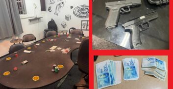 כתב אישום: שני רעולי פנים נכנסו לקלוב הימורים