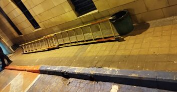 הסולם נפל והחשודים בהתפרצות "נתקעו" על המרפסת