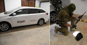 המשטרה: תפסנו במונית בשכונת דניה מחסן נשק של ארגון פשע מנצרת