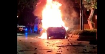 מוכר למשטרה נפצע בפיצוץ מטען ברכב בנתניה