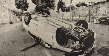 העונש לנאשמים שהציתו רכב בבאר שבע והתהפכו עם רכב גנוב במהלך מרדף