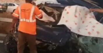 שלושה הרוגים בתאונה קטלנית סמוך לקרית גת