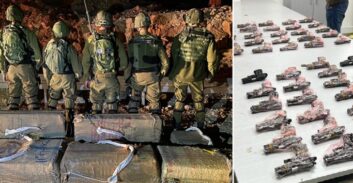 העלייה בסיכול ההברחות והמחירונים המעודכנים של סמים ונשק מגבולות ירדן ומצרים