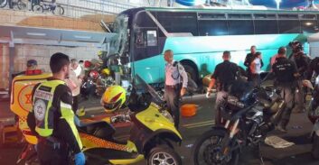 שלושה הרוגים בתאונת אוטובוס שאיבד שליטה בירושלים