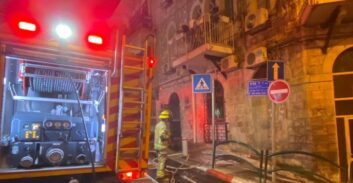 חיפה: חשד להצתת משרד עורכי דין 