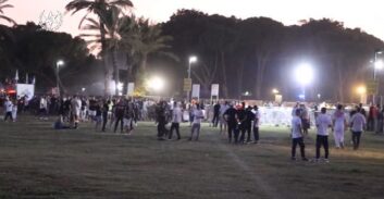 עשרות נעצרו בחשד שניסו להיכנס בכוח למסיבת דיגיטל בפארק הירקון