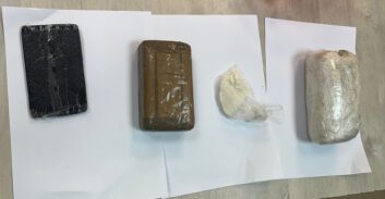 קרית אתא: שוטרים הגיעו לעצור חשוד בירי ותפסו כ-1.5 ק"ג חשיש והרואין