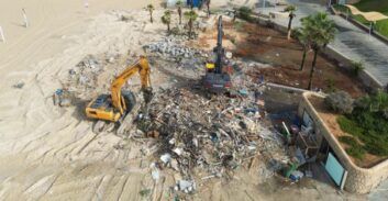 נהרסו סופית המסעדות המפורסמות של חוף ראשון לציון