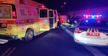 רוכב אופנוע נהרג בתאונה עם רכב בכביש החוף