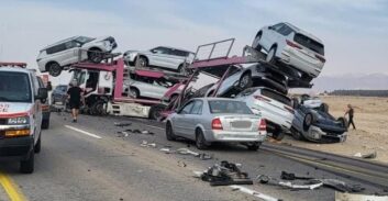 שני הרוגים בתאונה קטלנית בצומת יהל בכביש 90