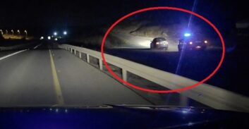 ג'דיידה-מכר: נשק ותחמושת נתפסו במרדף אחרי רכב וחשוד שנפצע מירי השוטרים