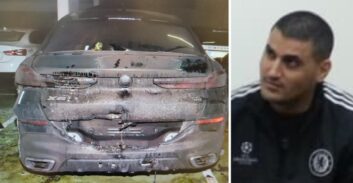 עבריין צעיר חשוד ששלח קטינים להצית רכב של אייל נגר