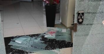 אלמונים ירו על סניף בנק בסכנין