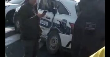 הניידת עברה ברמזור אדום וחשודים בהחזקת סמים שישבו מאחור נפצעו