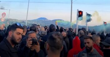 מחאת אבו לטיף: מאות הפגינו נגד המעצרים, פגיעה ברכבים בחצור