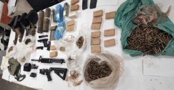 לוחמי מג"ב תפסו מצבור אמצעי לחימה בשפרעם