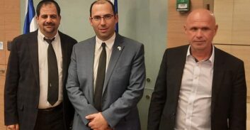 ח"כ רוטמן מגיע לדיון של לשכת עורכי הדין