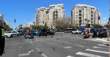 רוכב אופנוע נהרג בצפון תל אביב