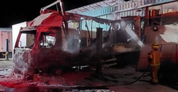 שלוש משאיות נשרפו בצפון, המשטרה חוקרת חשד לפרוטקשן