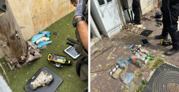 תשעה כלי נשק, רימונים ותחמושת אותרה בלוד