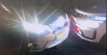 ירושלים: חשוד בגניבת רכב ניגח ניידות ונעצר לאחר מרדף וירי שוטרים