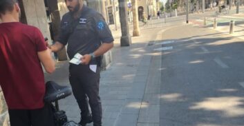 מבצע אכיפה נרחב נגד עברייני רכיבה בכלים חשמליים בתל אביב