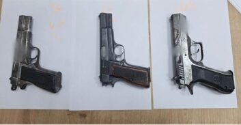 שישה עצורים בפורדיס, ועוד ארבעה אקדחים